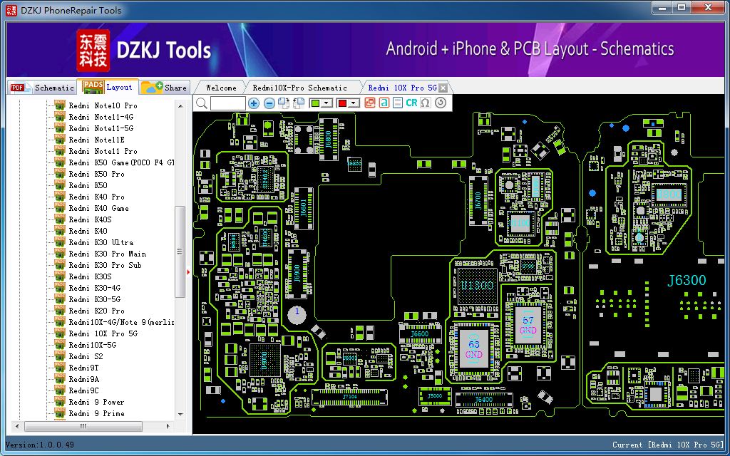 Update Layout Sch Xiaomi Redmi X Pro G Bitmap Dzkj Schematics