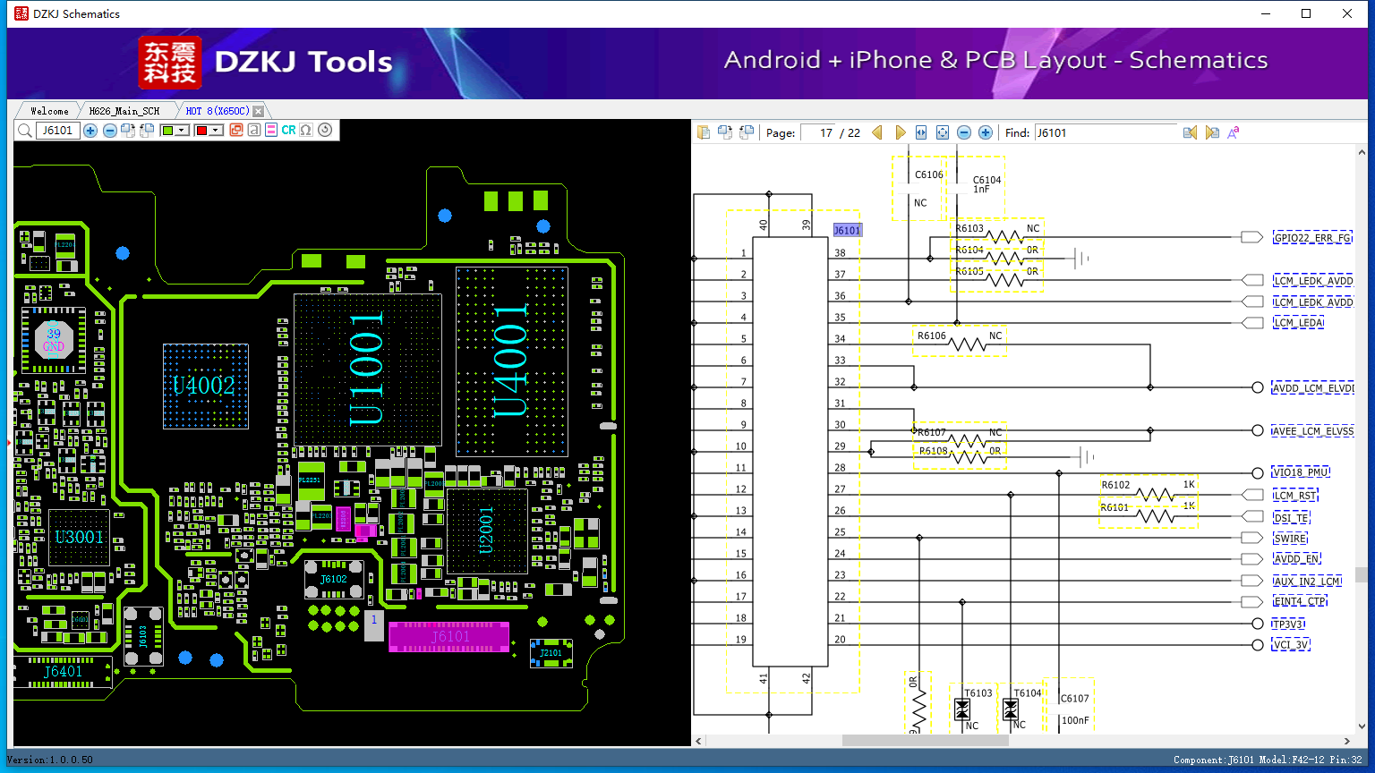 Update LAYOUT SCH Infinix Hot 8 X650C Bitmap DZKJ Schematics