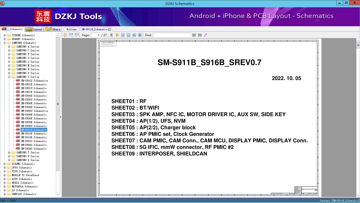 Sm S B Schematic Samsung S Series Samsung Schematic Dzkj