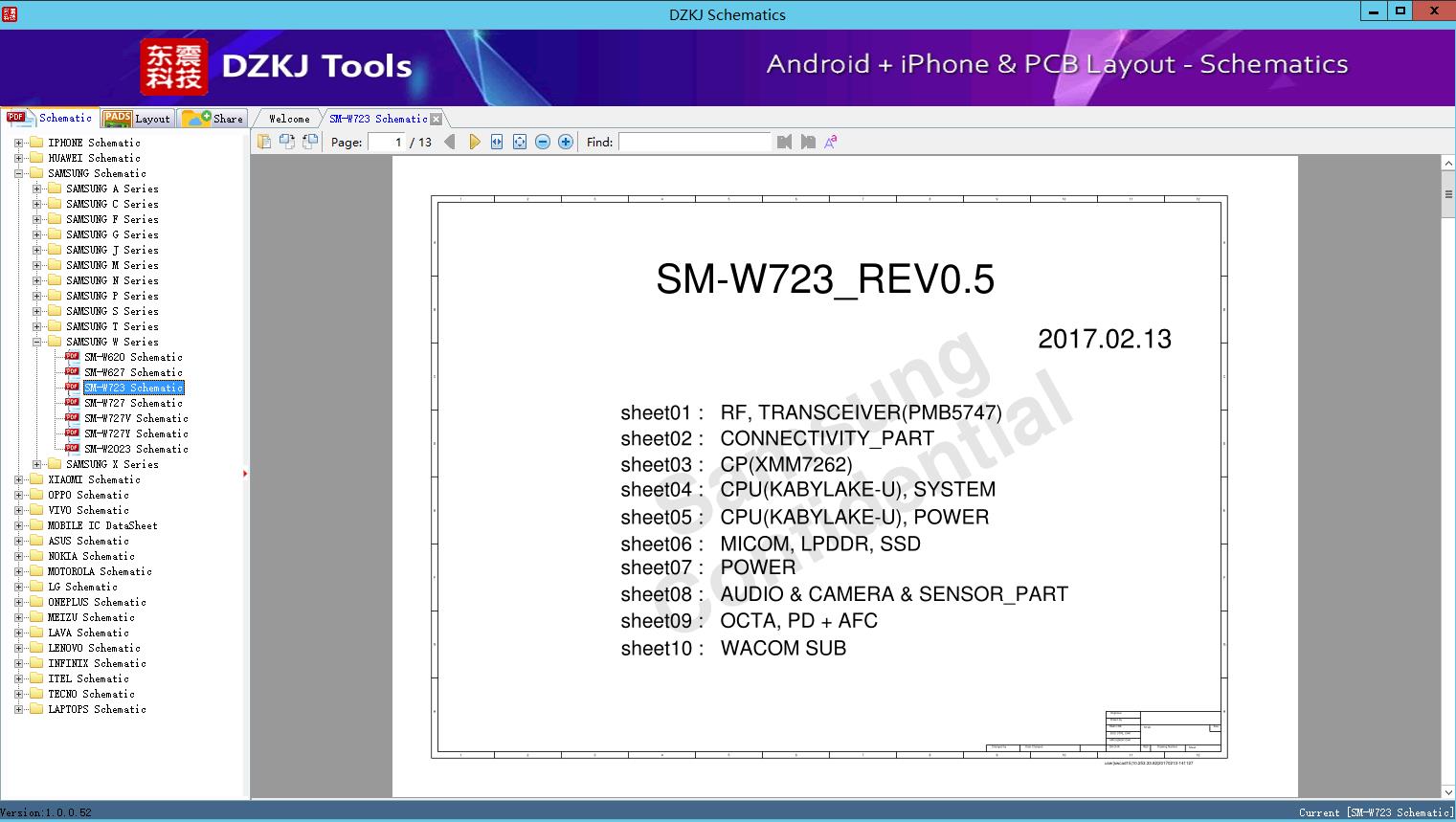 Sm W Schematic Samsung W Series Samsung Schematic Dzkj