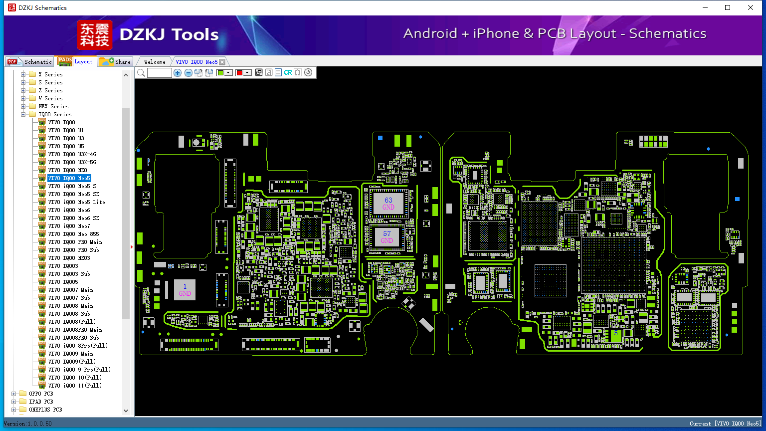 Update - DZKJ Schematics & PCB Layout