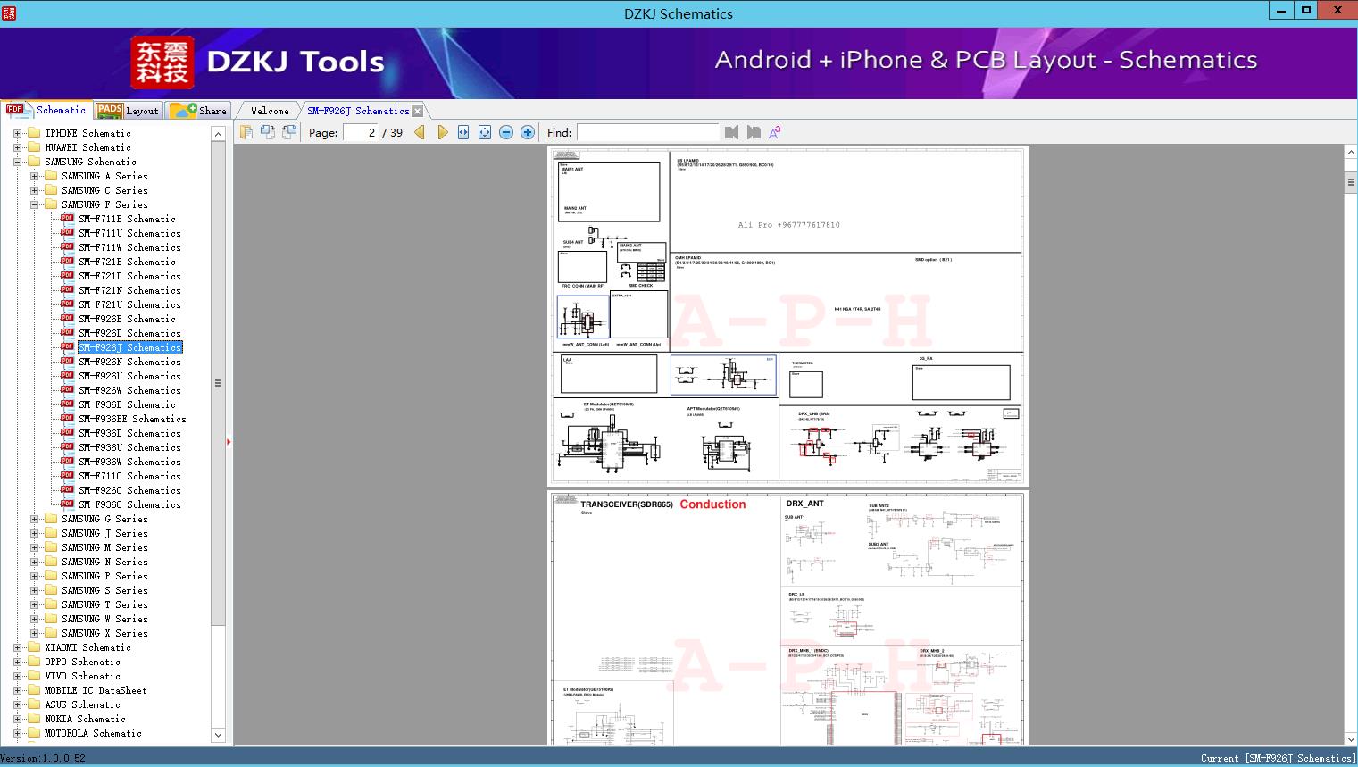 SM-F926J Schematics