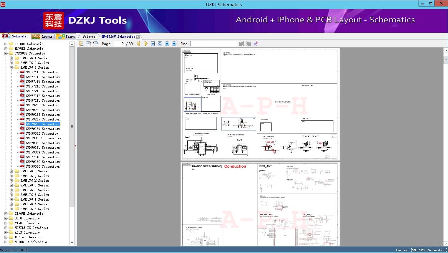 SM-F926U Schematics