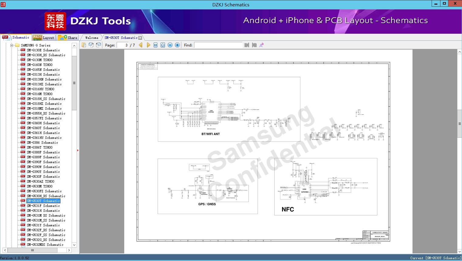 SM-G530T Schematic