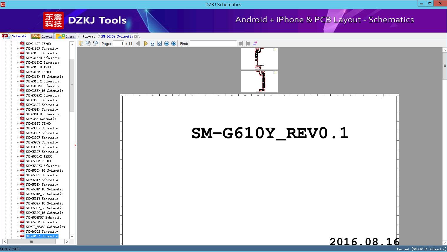 SM-G610Y Schematic