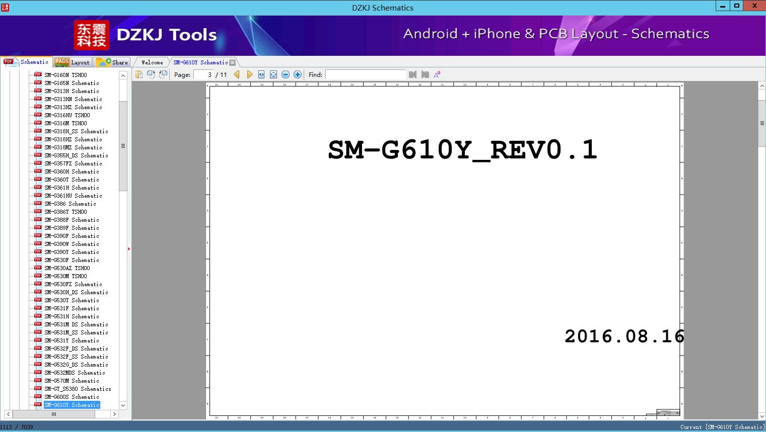 SM-G610Y Schematic