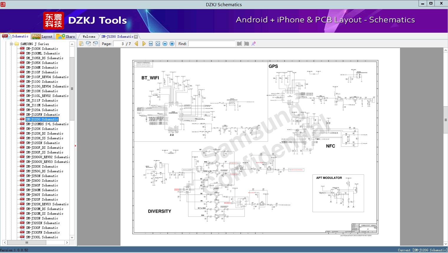 SM-J120G Schematic