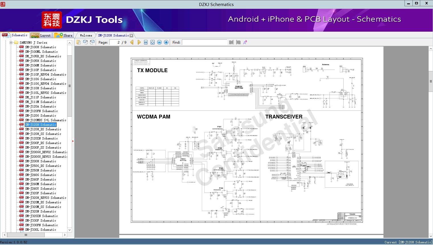 SM-J120H Schematic