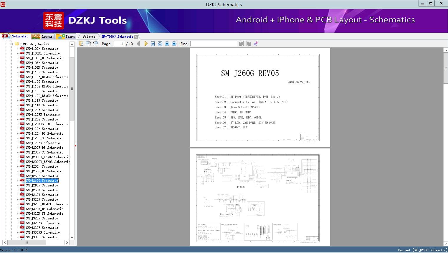 SM-J260G Schematic