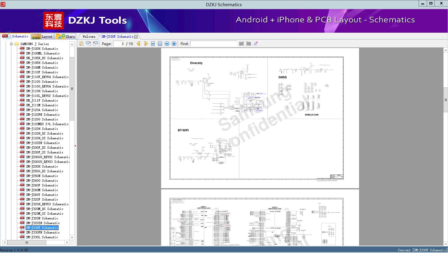 SM-J330F Schematic