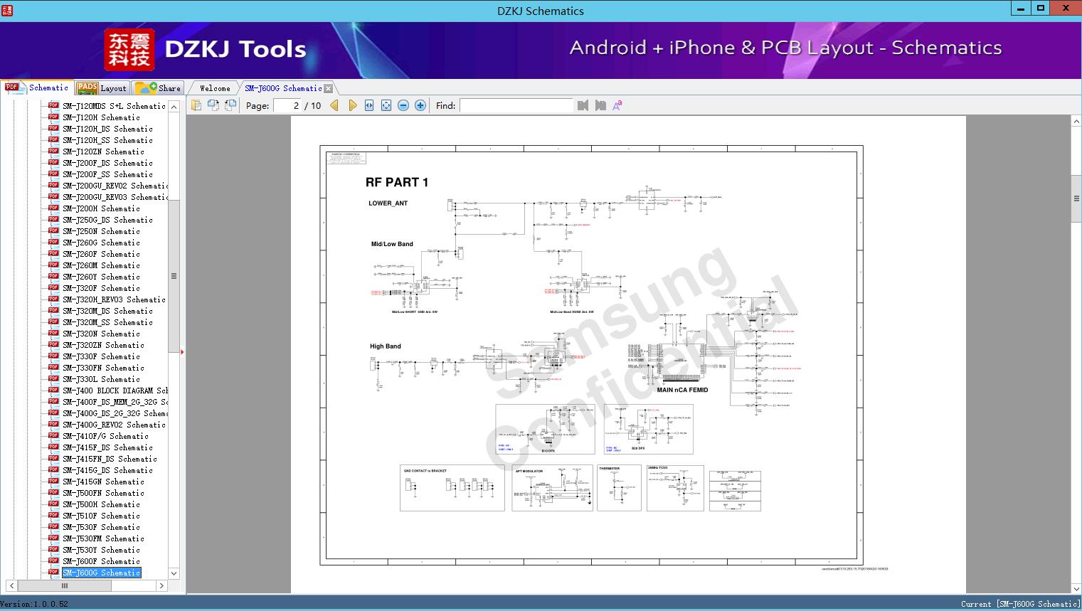 SM-J600G Schematic