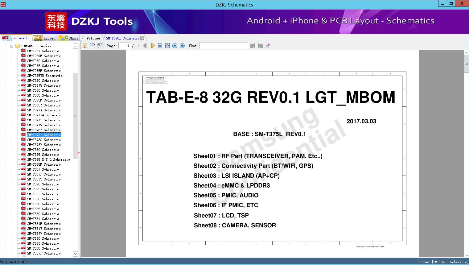 SM-T378L Schematic