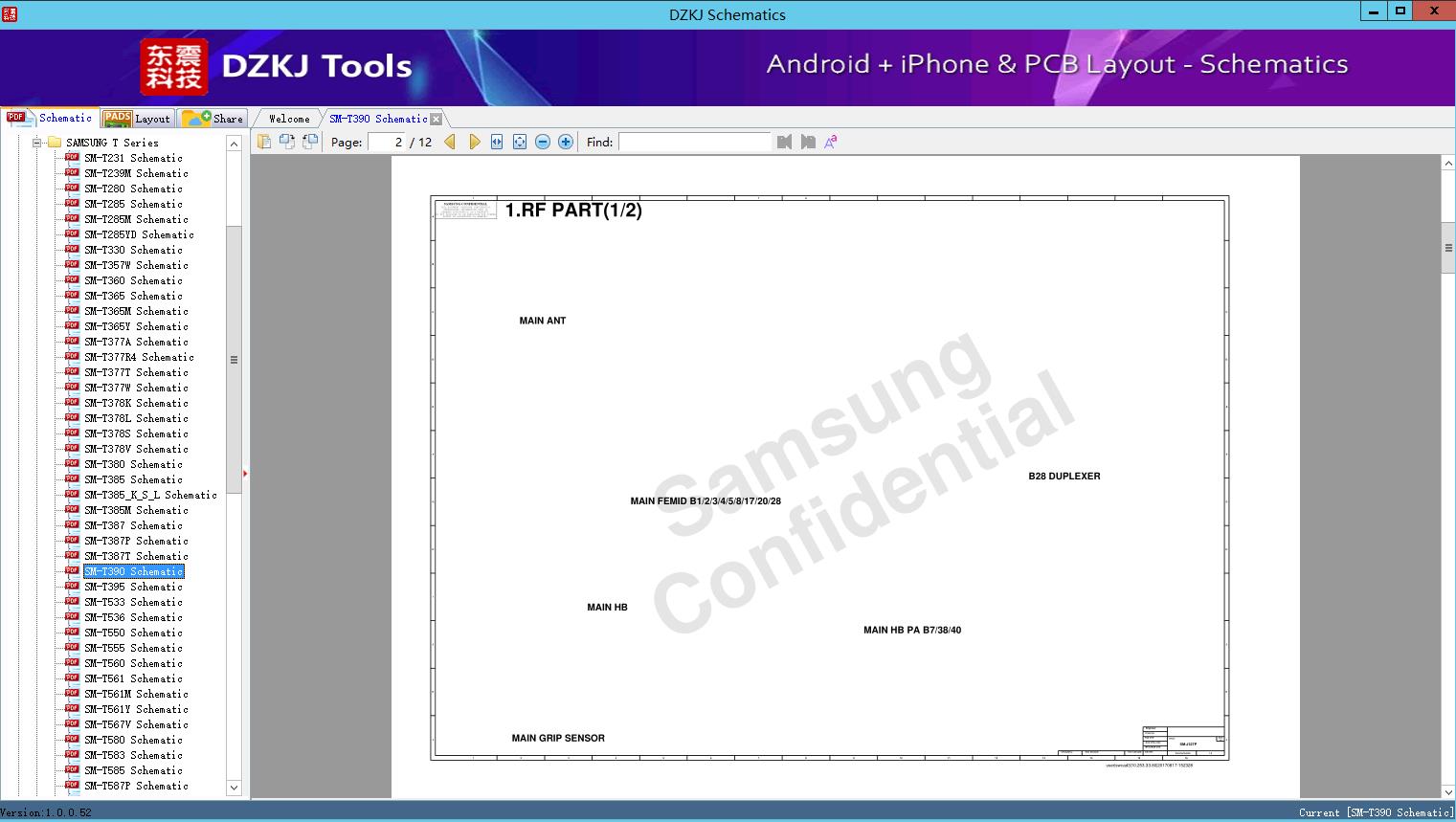 SM-T390 Schematic