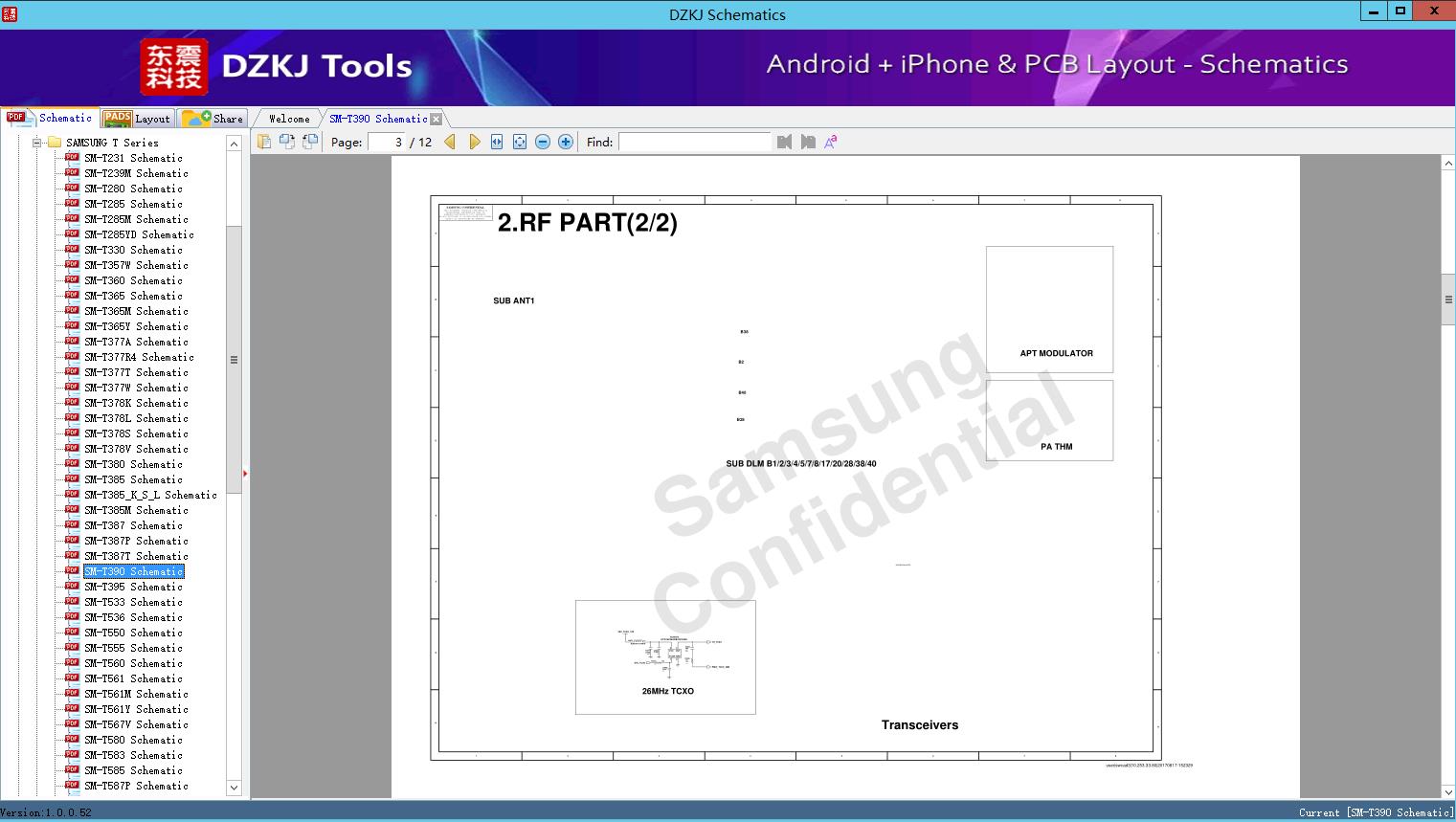 SM-T390 Schematic