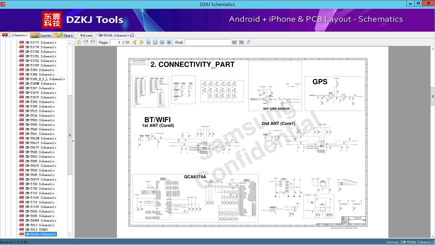 SM-T818A Schematic