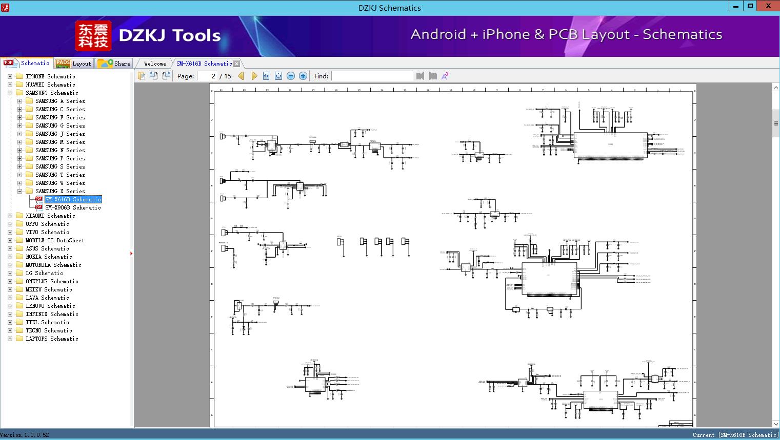 SM-X616B Schematic