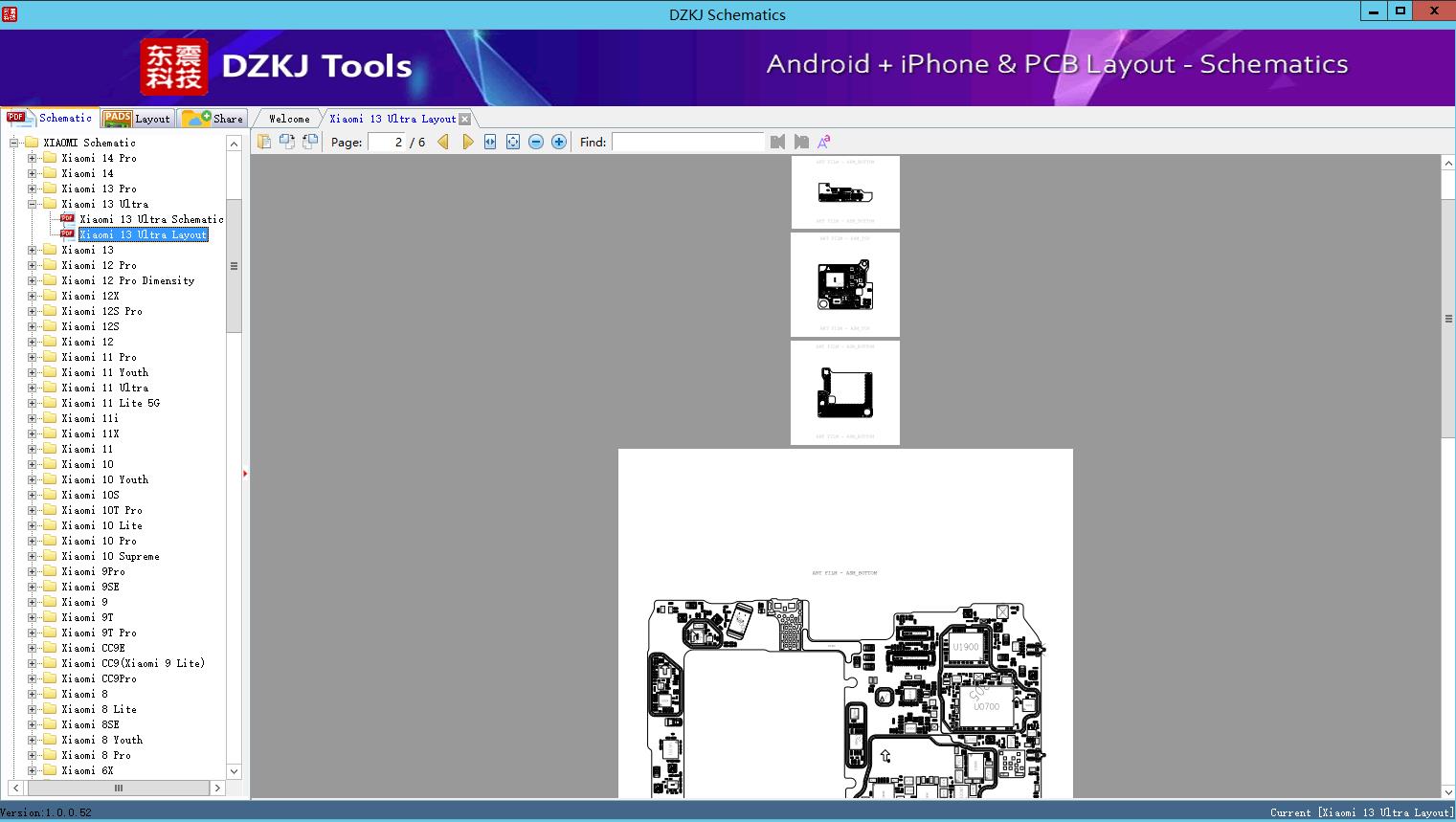 Xiaomi 13 Ultra Layout