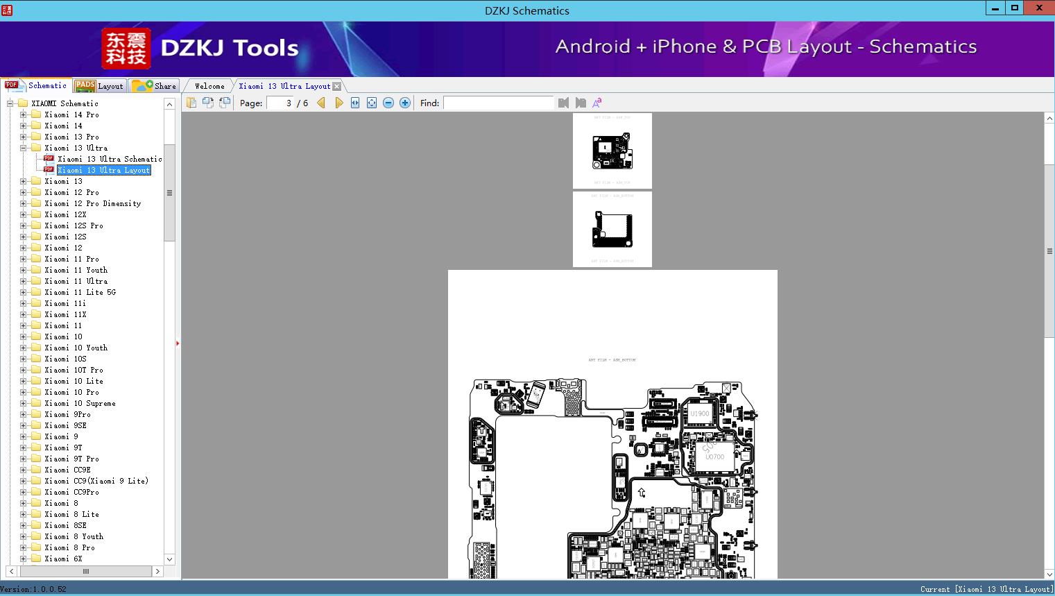 Xiaomi 13 Ultra Layout