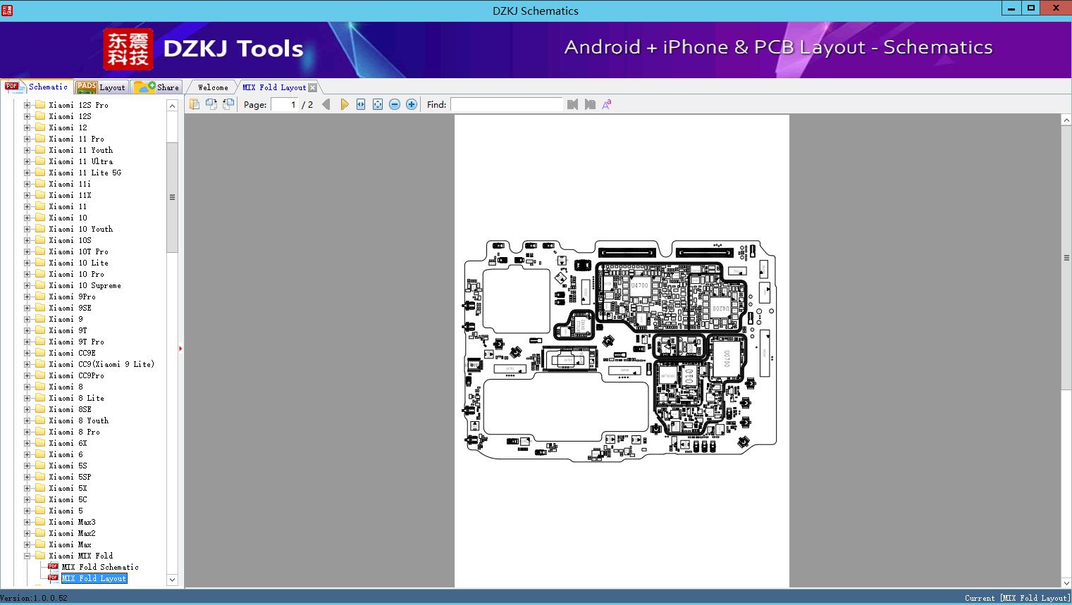 MIX Fold Layout