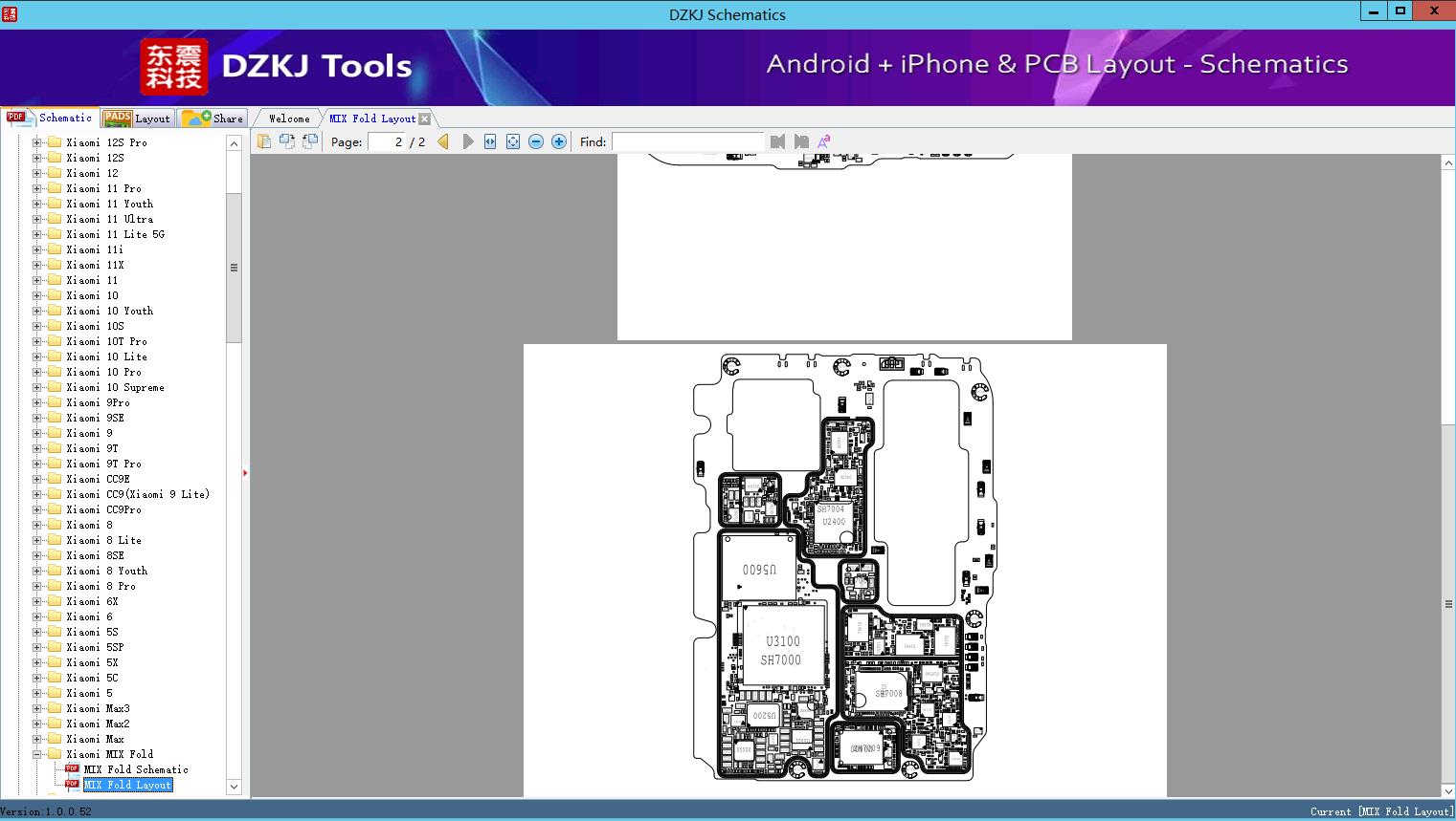 MIX Fold Layout