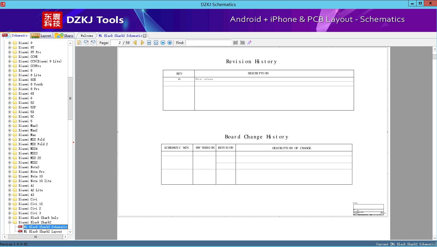 Mi Black Shark2 Schematic