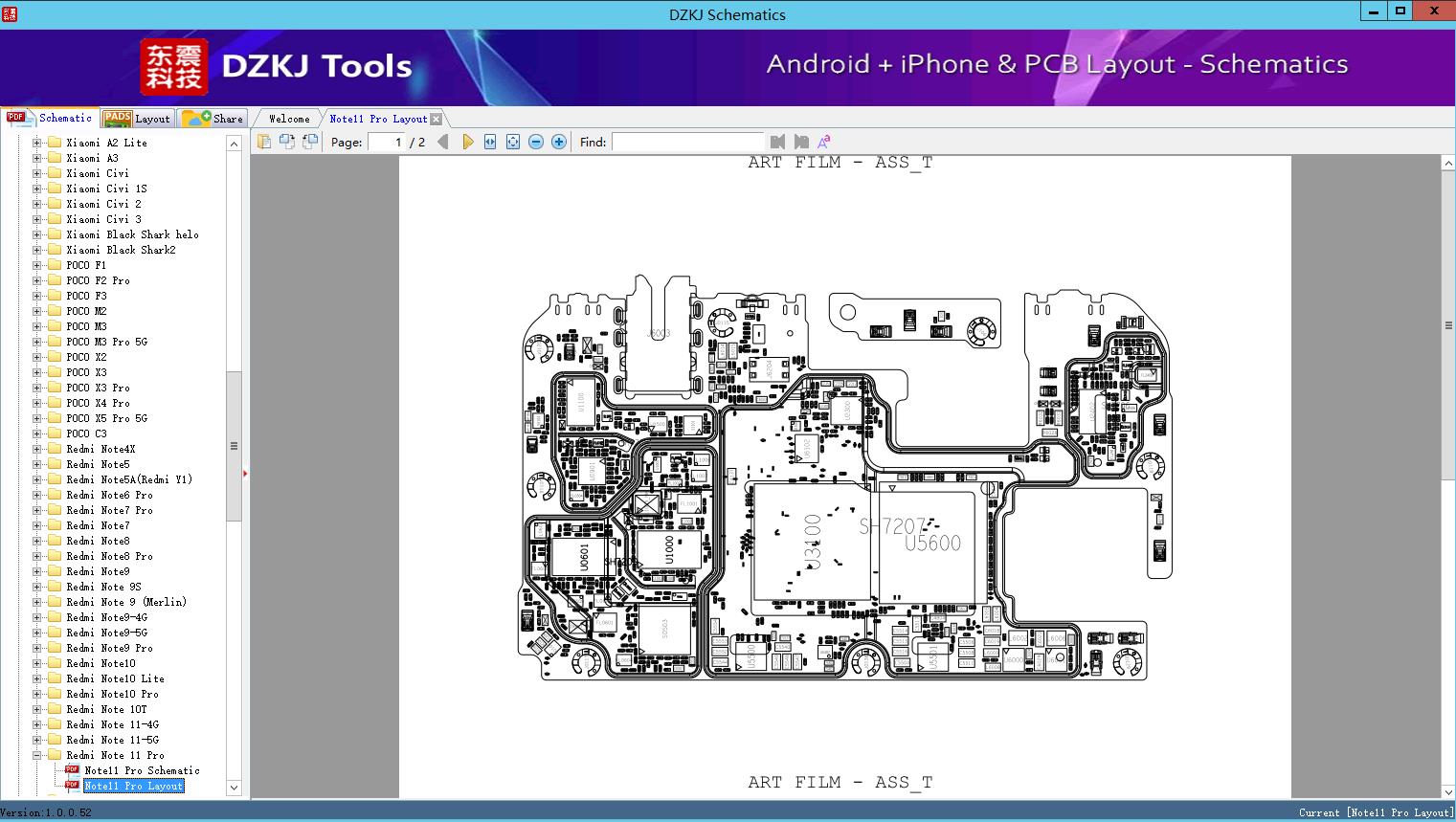 Note11 Pro Layout