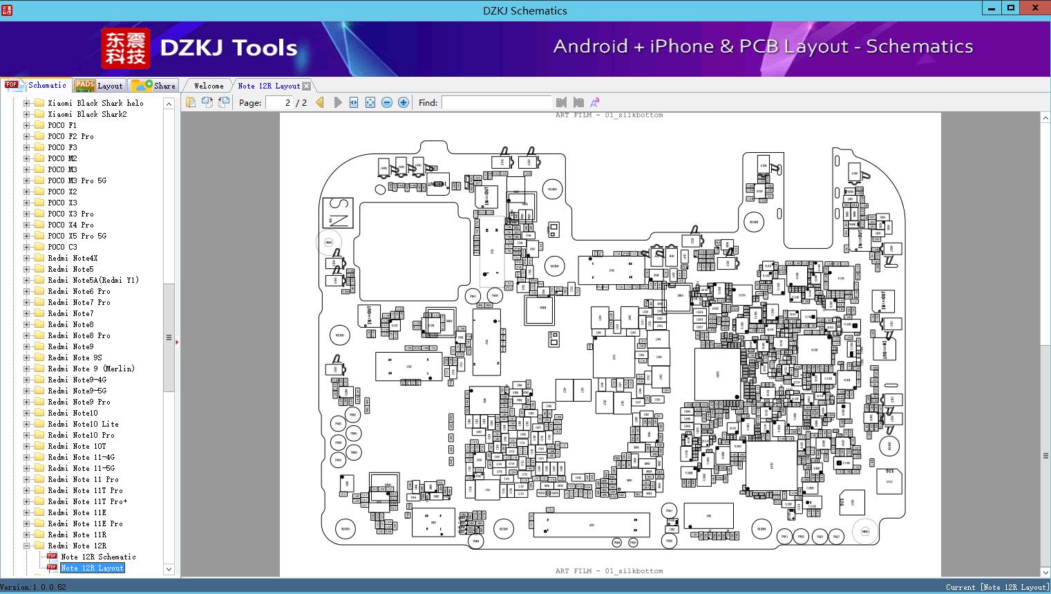 Note 12R Layout