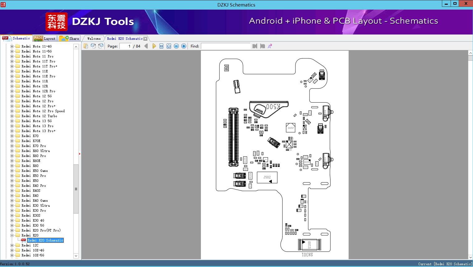 Redmi K20 Schematic