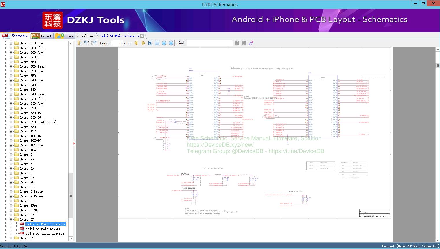 Redmi 5P Main Schematic