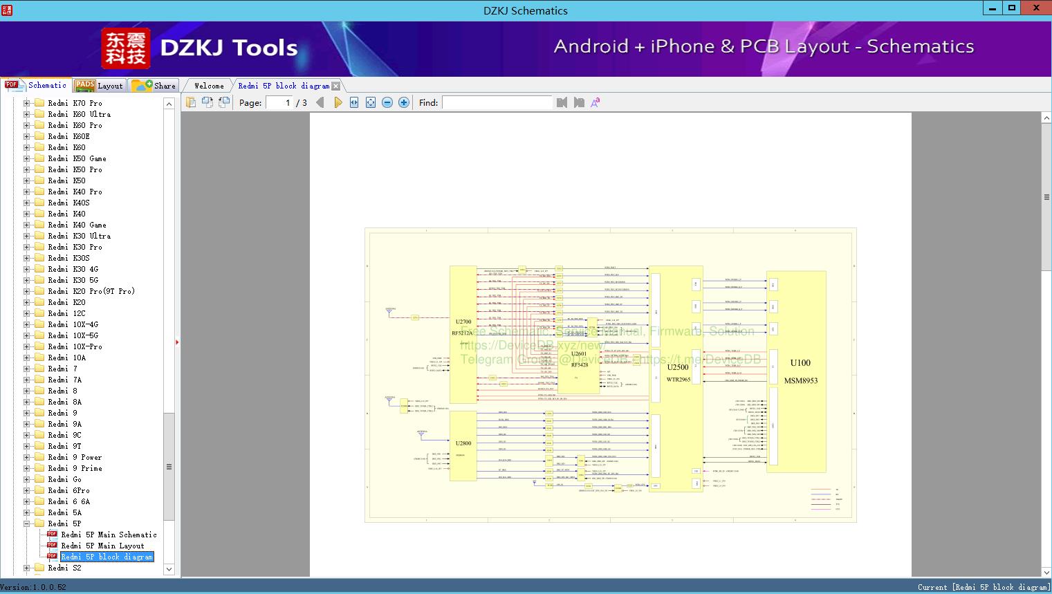 Redmi 5P block diagram