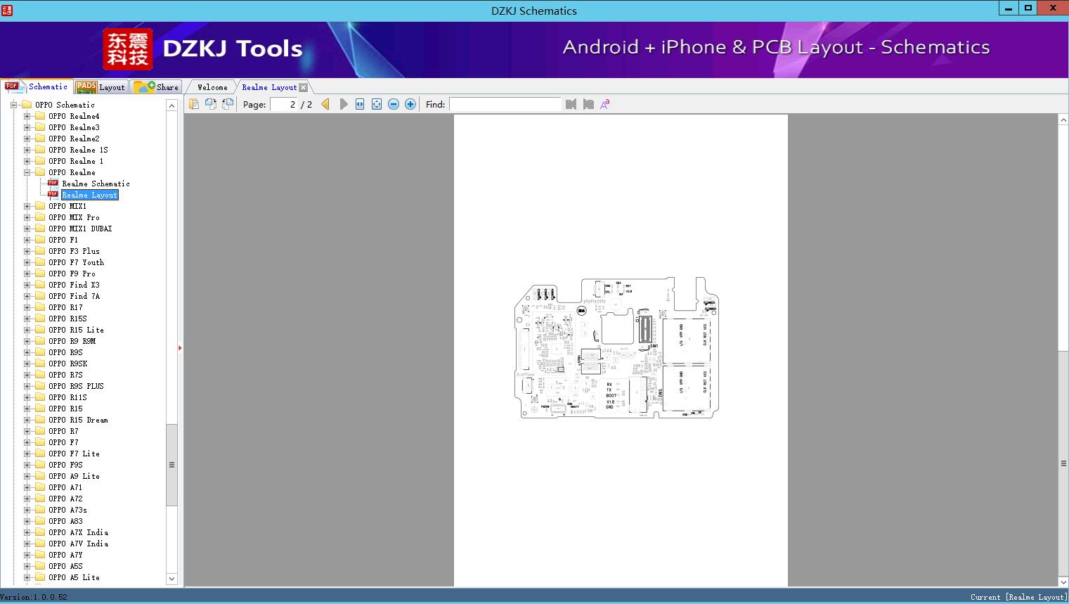 Realme Layout