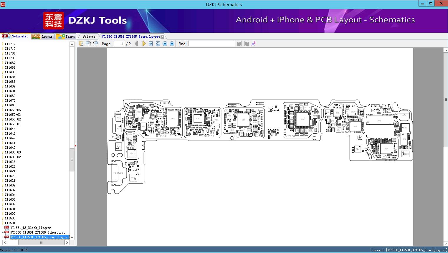 XT1580_XT1581_XT1585_Board_Layout