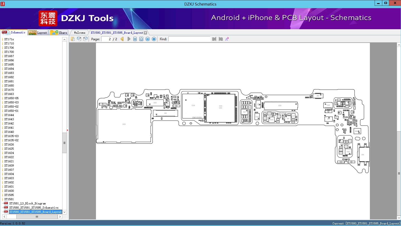 XT1580_XT1581_XT1585_Board_Layout