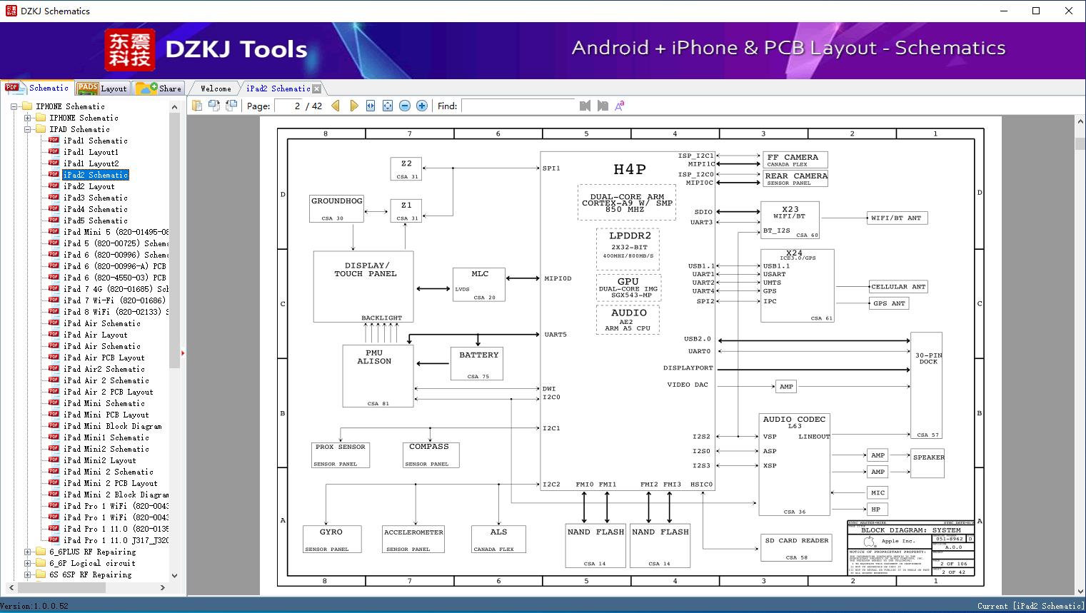 iPad2 Schematic