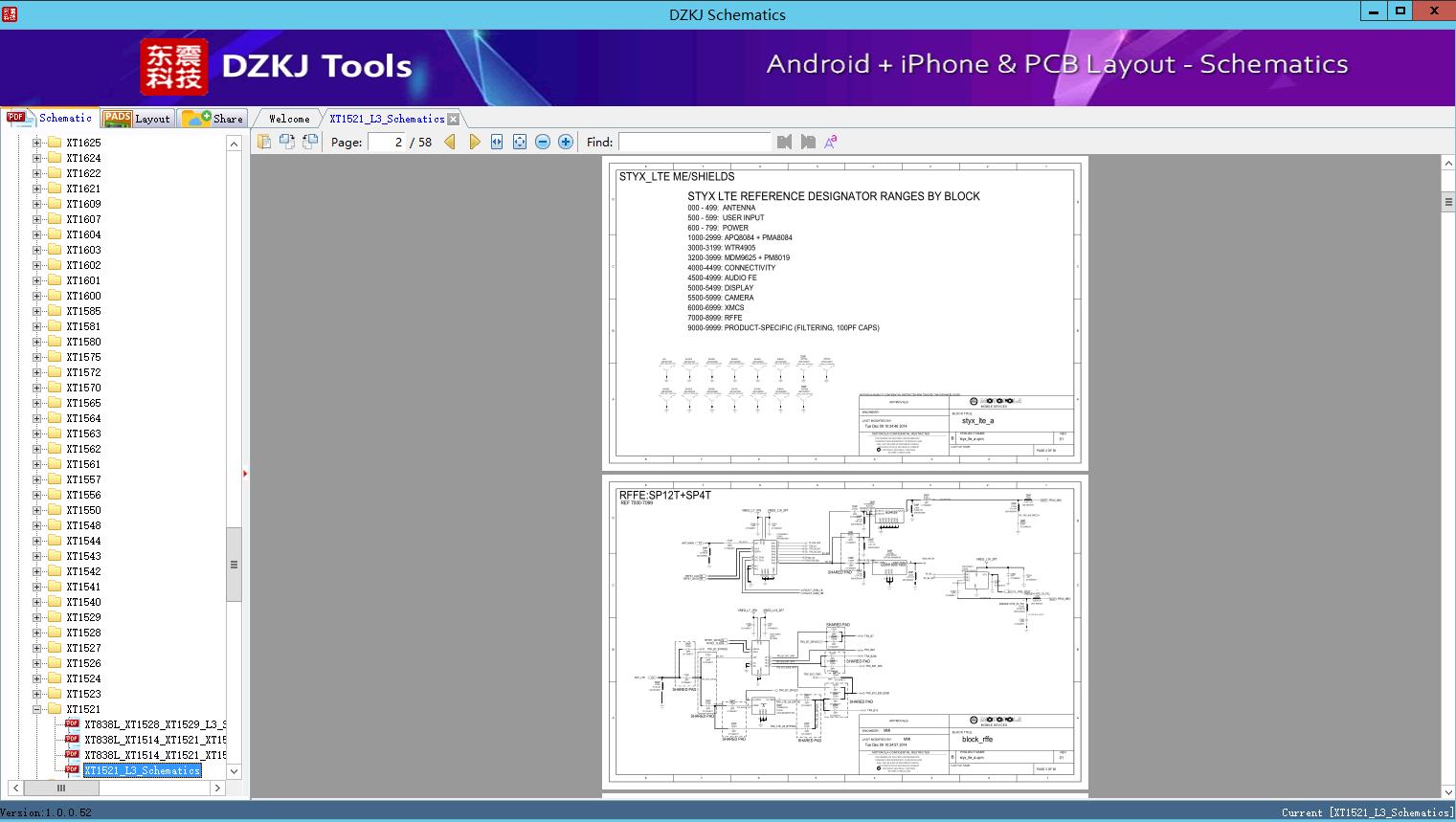 XT1521_L3_Schematics - XT1521 - MOTOROLA Schematic - DZKJ Schematics ...