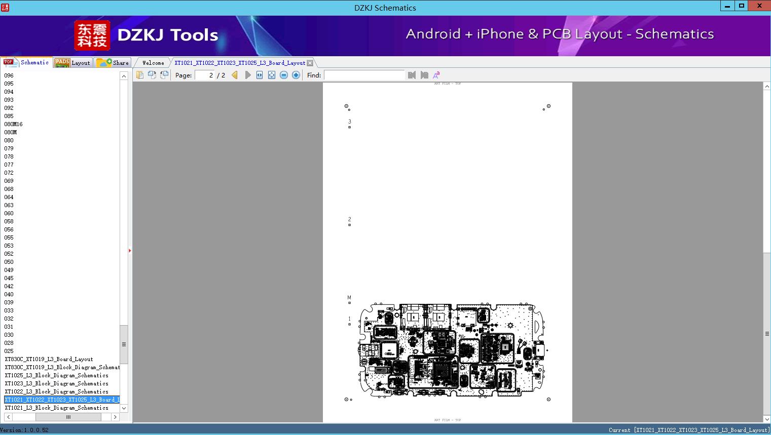 XT1021_XT1022_XT1023_XT1025_L3_Board_Layout