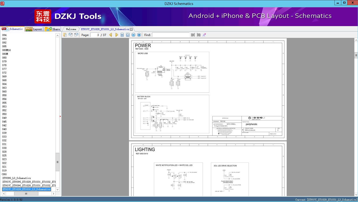 XT937C_XT1028_XT1031_L3_Schematics - XT939G - MOTOROLA Schematic - DZKJ ...