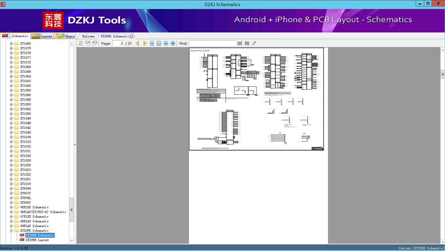 XT2055 Schematic