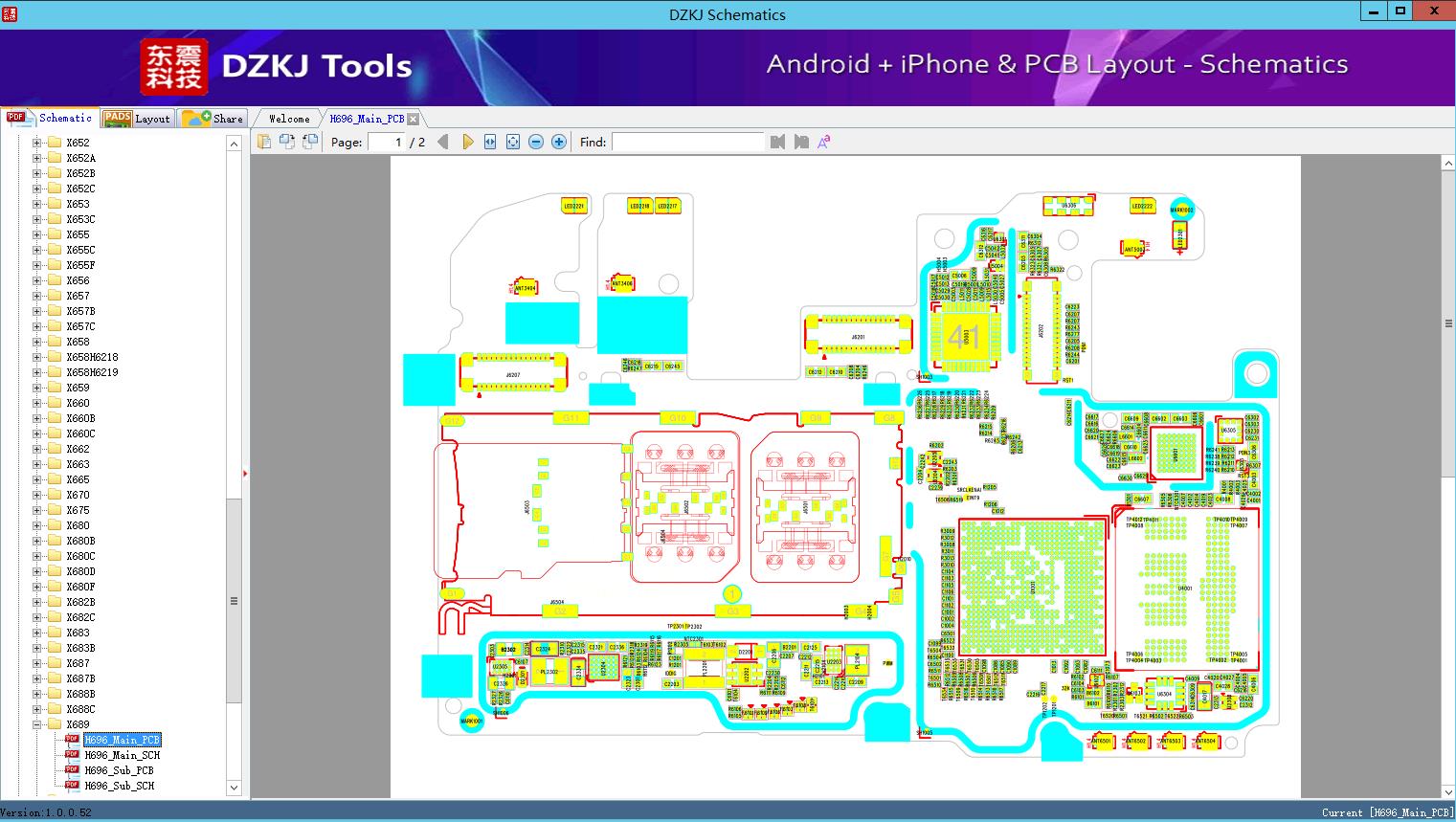 H696_Main_PCB - X689 - INFINIX Schematic - DZKJ Schematics & PCB Layout