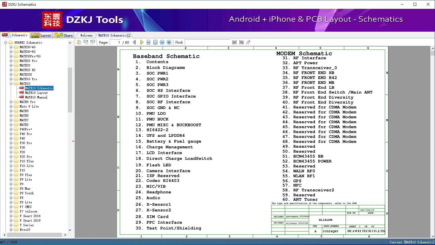 MATE10 Schematic