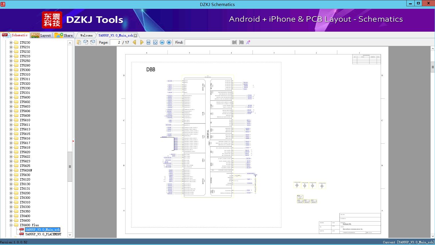 Ya855p V3.0 Main Sch - It6600 Plus - Itel Schematic - Dzkj Schematics 