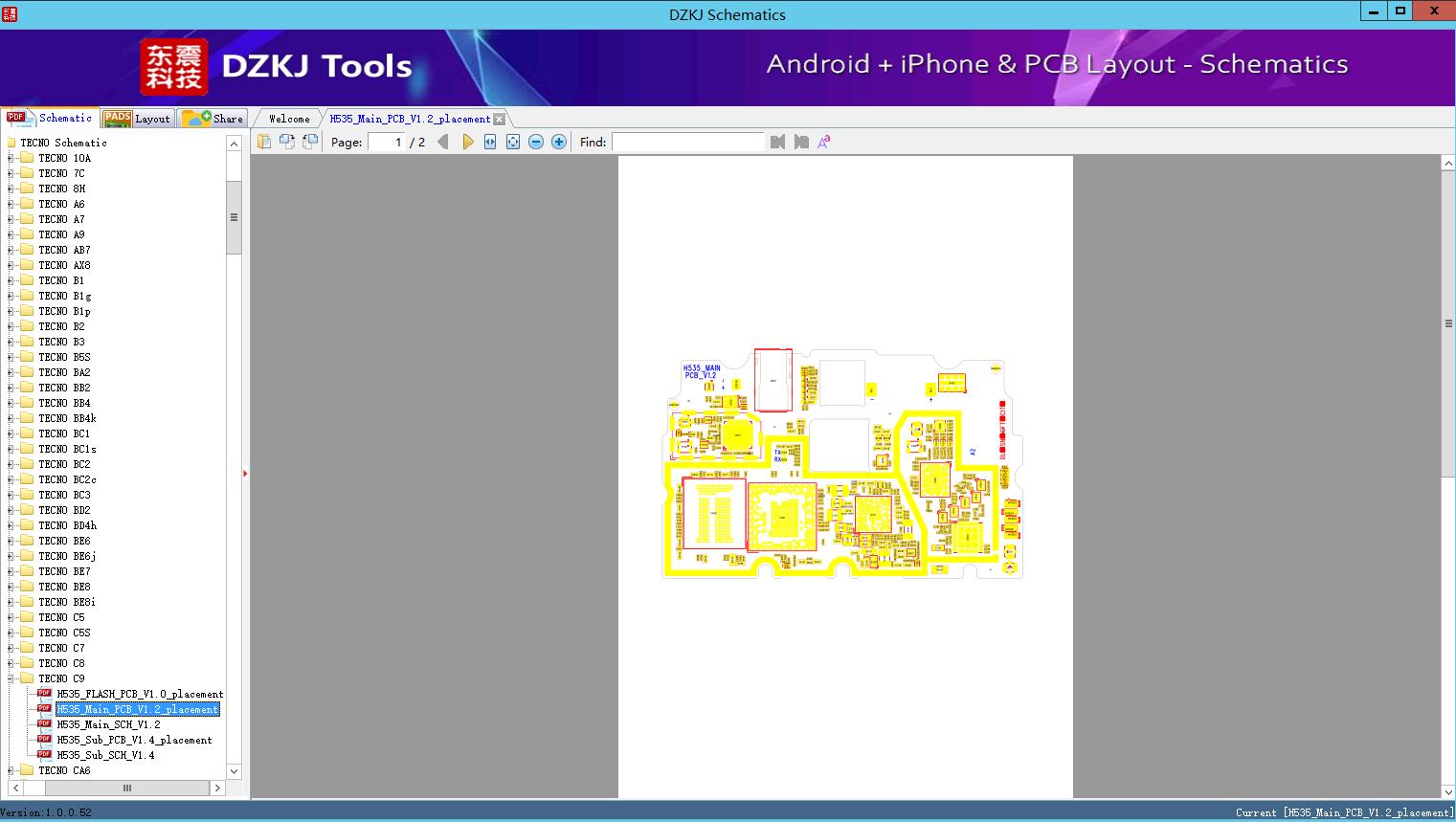 H535_Main_PCB_V1.2_placement