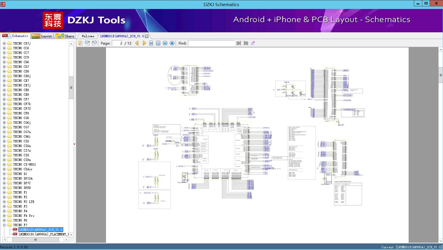 LWDM001B(AW990A)_SCH_V1.0 - TECNO F7 - TECNO Schematic - DZKJ ...