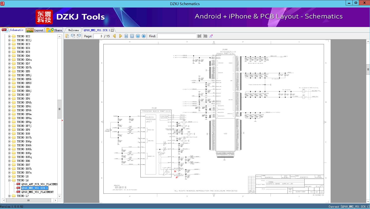 QP68_MMI_V01.SCH.1 - TECNO L6 - TECNO Schematic - DZKJ Schematics & PCB ...