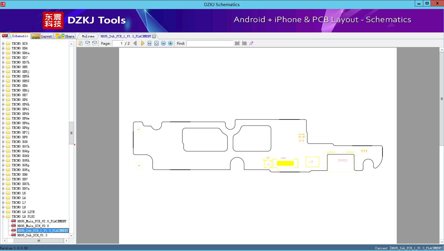 H805_Sub_PCB_1_V1.3_PLACEMENT