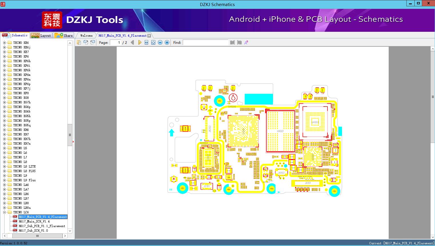 H617_Main_PCB_V1.4_Placement