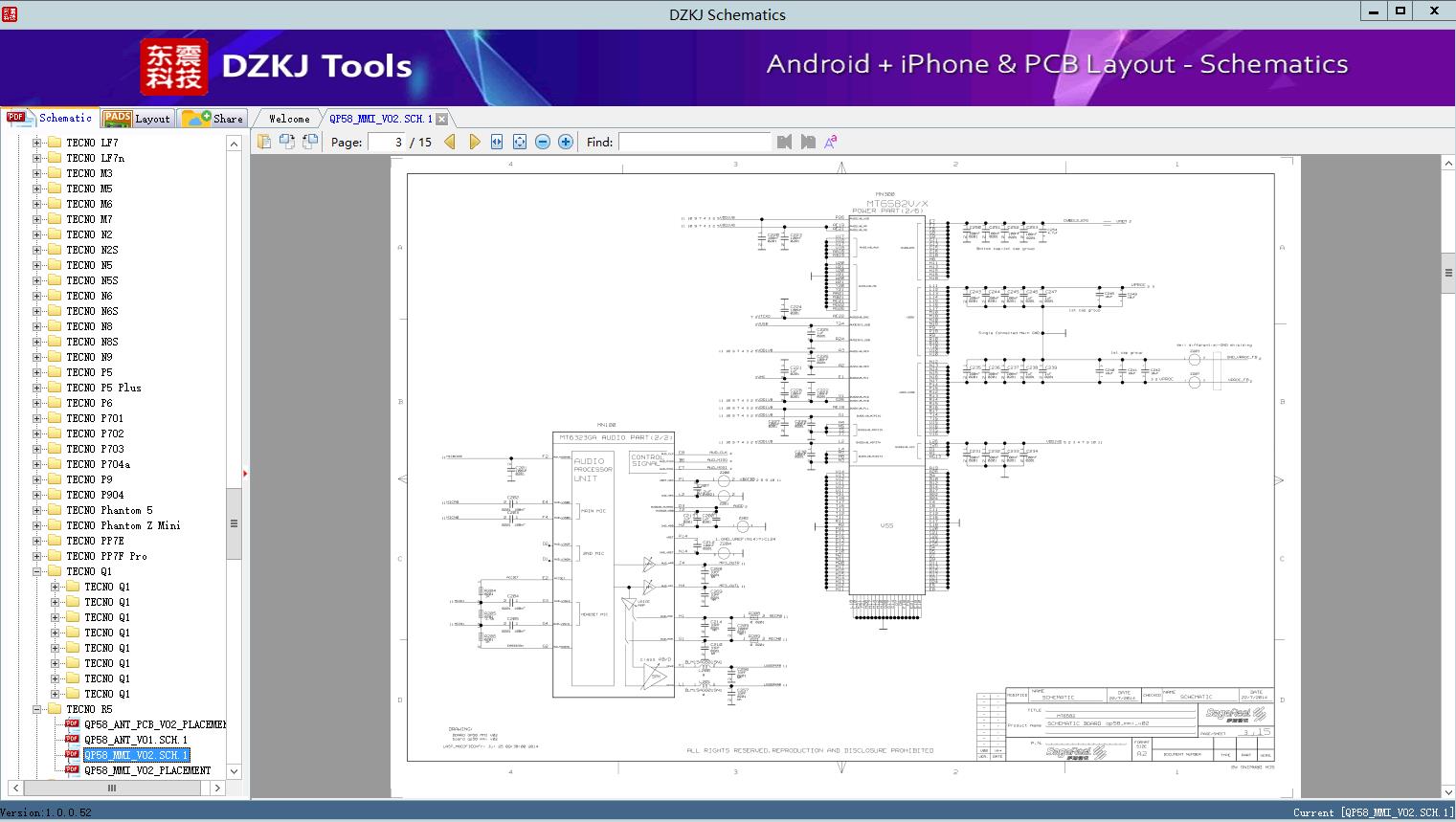 QP58_MMI_V02.SCH.1 - TECNO R5 - TECNO Schematic - DZKJ Schematics & PCB ...