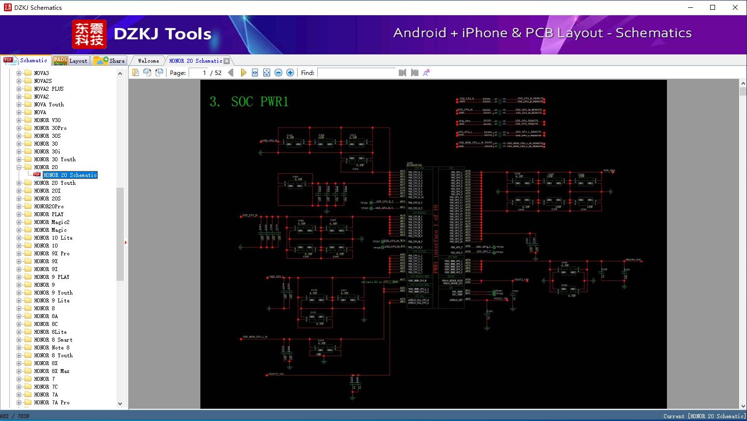 HONOR 20 Schematic