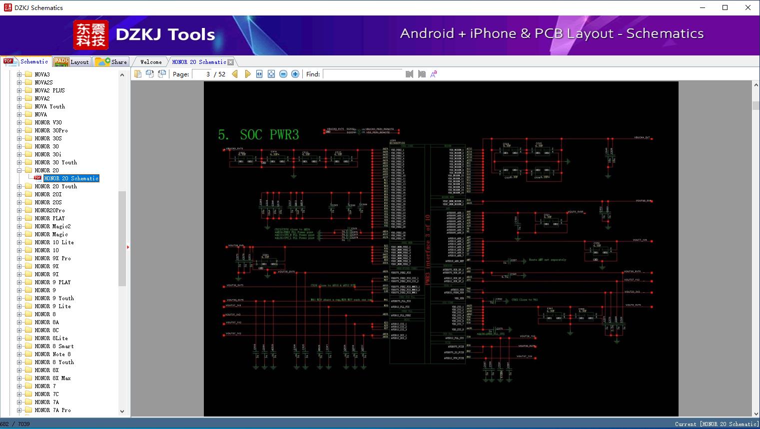 HONOR 20 Schematic