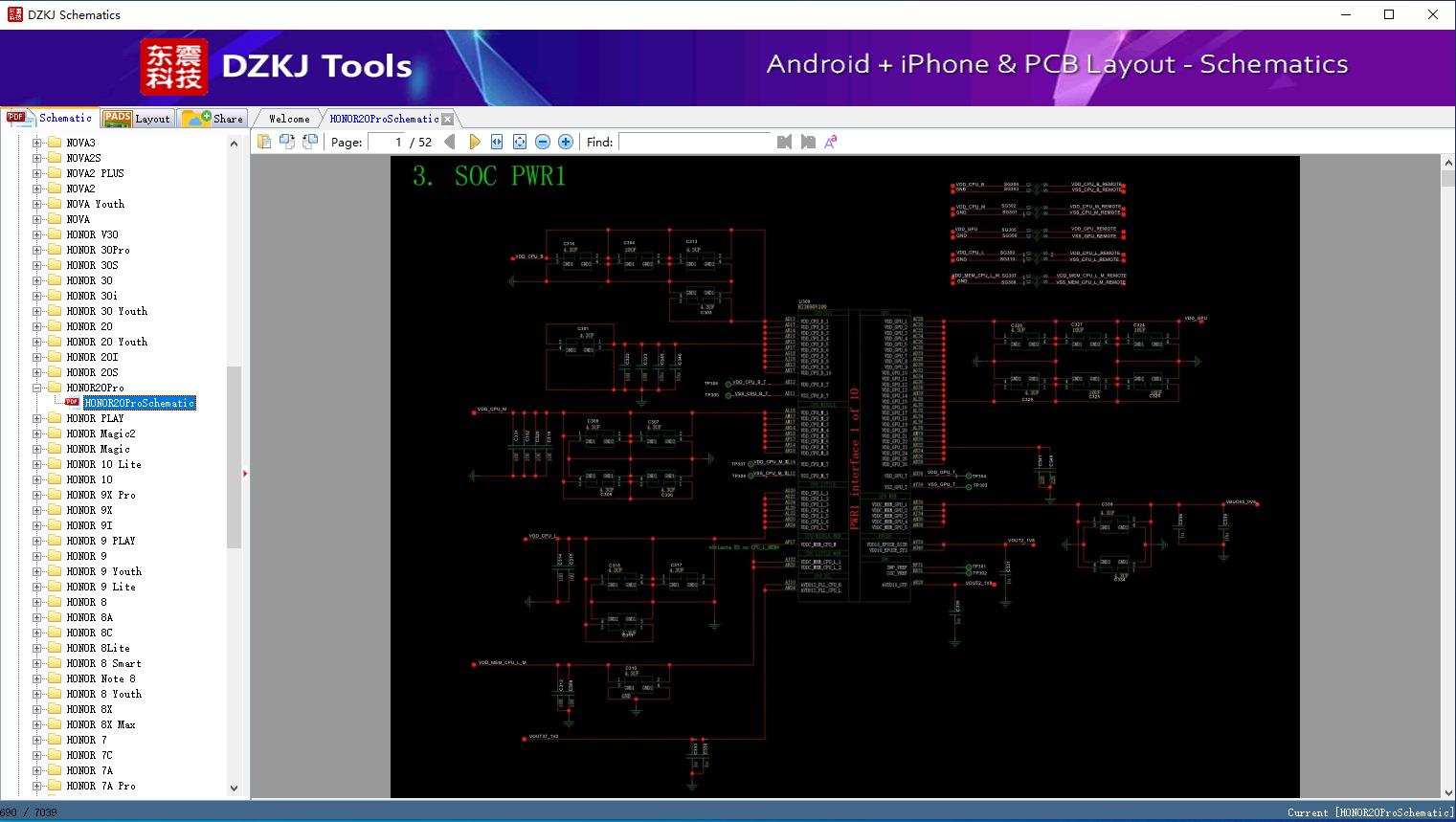 HONOR20ProSchematic